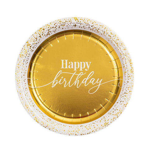 Golden Age Happy Birthday Lunch Plate 7