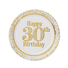 Golden Age 30th Birthday Lunch Plate 7