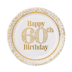 Golden Age 60th Birthday Lunch Plate 7