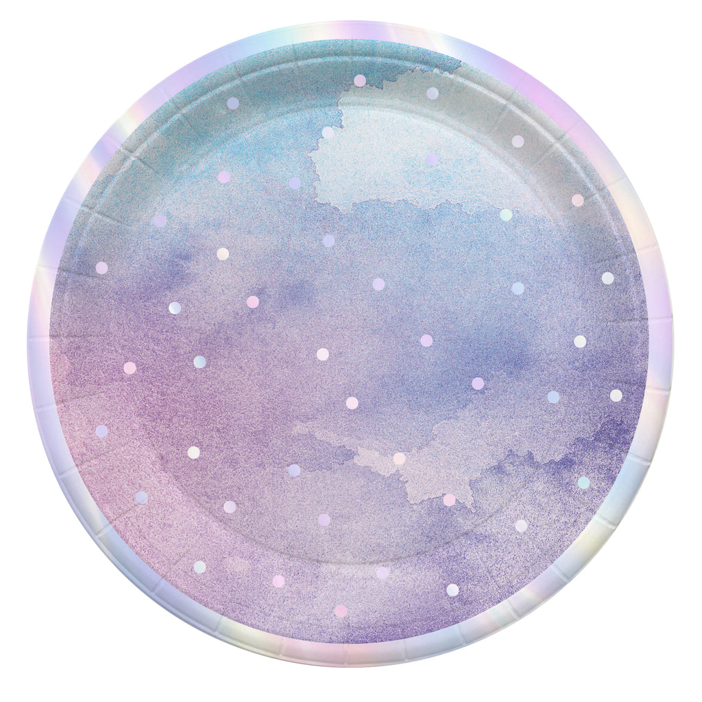 Iridescent Party Lunch Plate 7