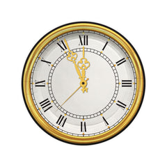 NYE Clock Lunch Plate 7
