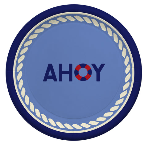 Summer Anchors Aweigh Dessert Plate 7