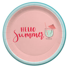 Hello Summer Dessert Plate, 8 ct
