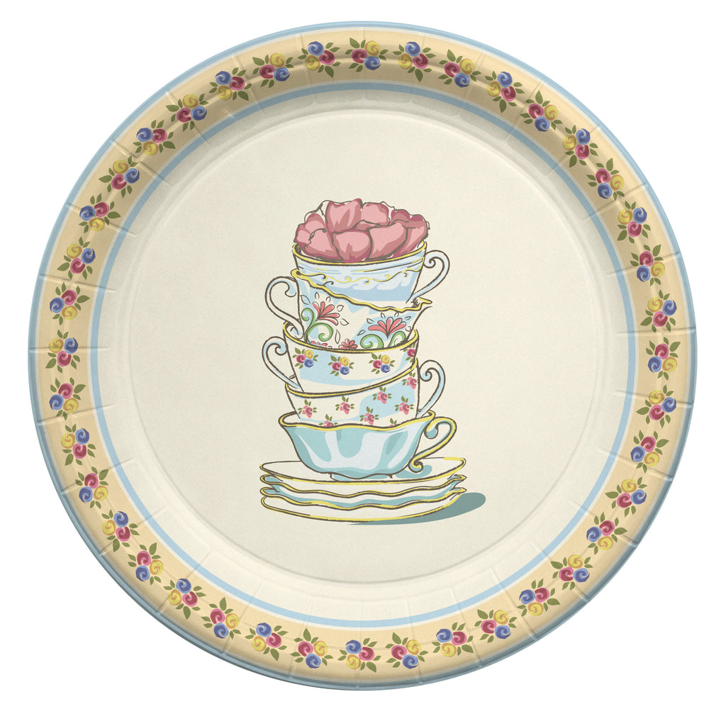 Tea Party Dessert Plate 7