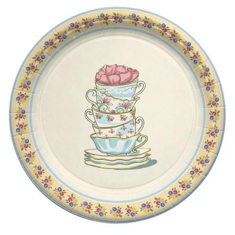 Tea Party Dessert Plate 7
