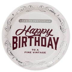 Vintage Birthday Dessert Plates 7