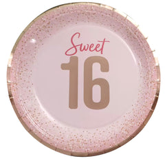 Blush Sweet 16 Dinner Plate 9