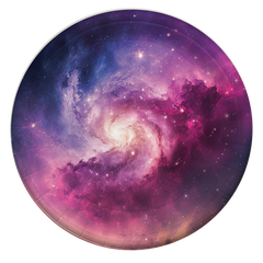 Disco Galaxy Dinner Plate 9