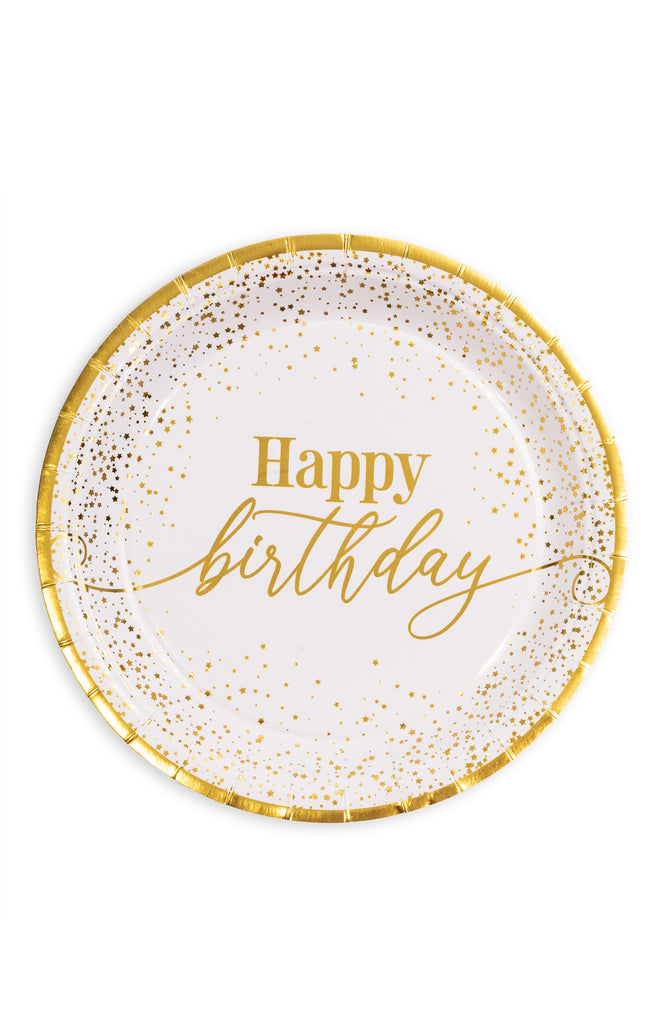Golden Age Happy Birthday Dinner Plate 9