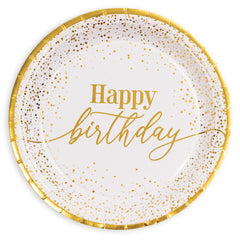 Golden Age Happy Birthday Dinner Plate 9