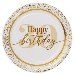 Golden Age 30th Birthday Dinner Plate 9
