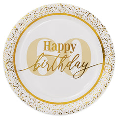 Golden Age 60th Birthday Dinner Plate 9