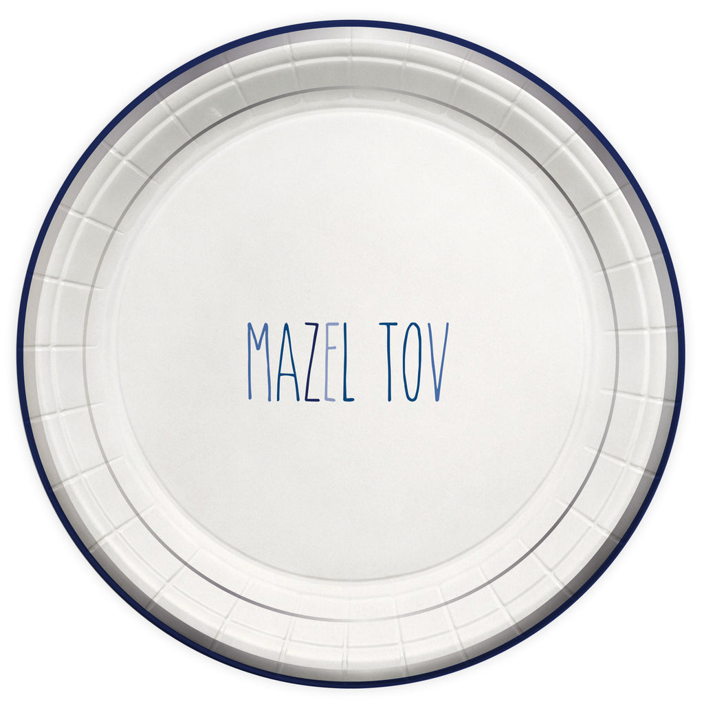 Mazel Tov Dinner Plate 9