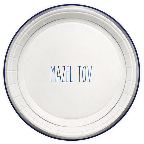 Mazel Tov Dinner Plate 9