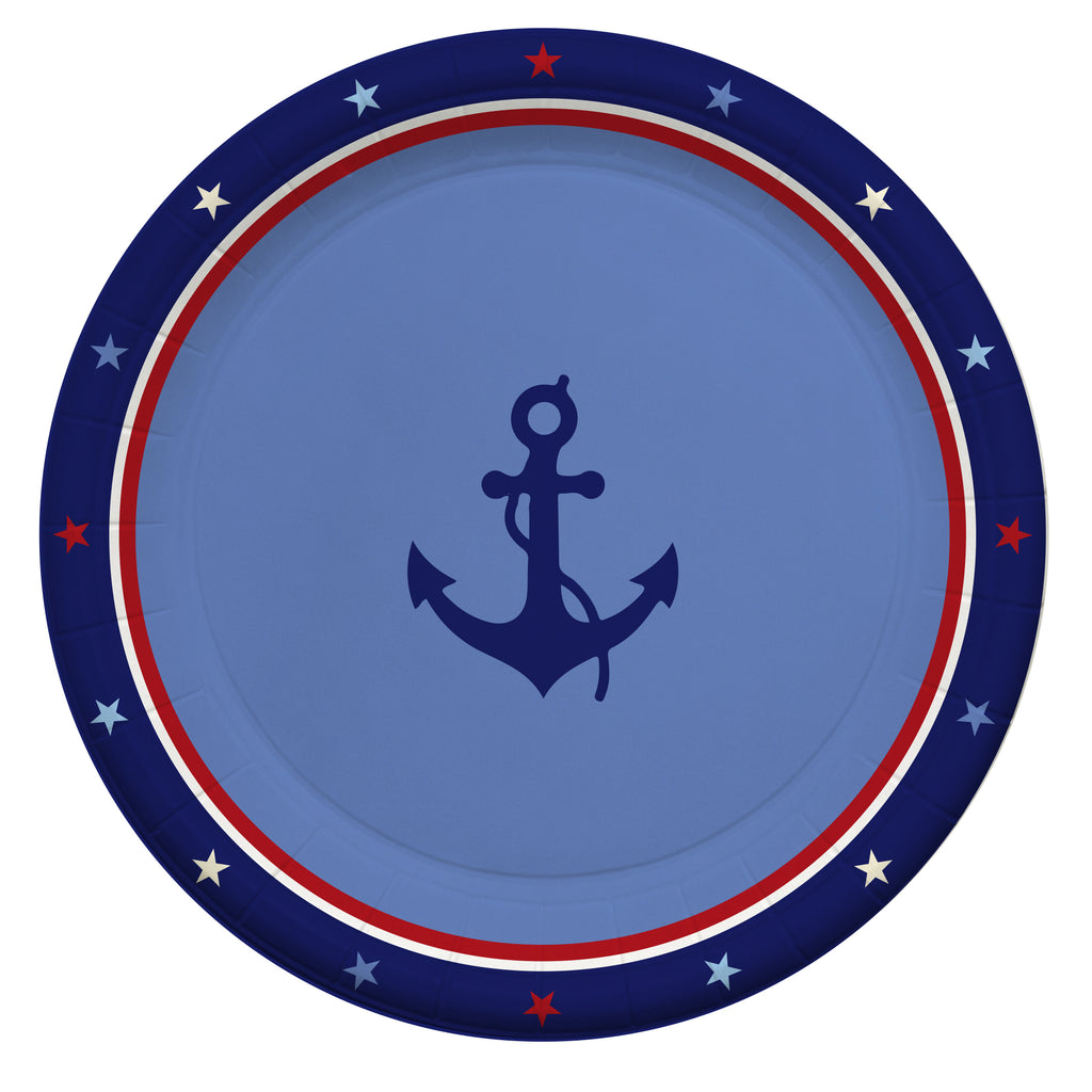 Summer Anchors Aweigh Dinner Plate 9