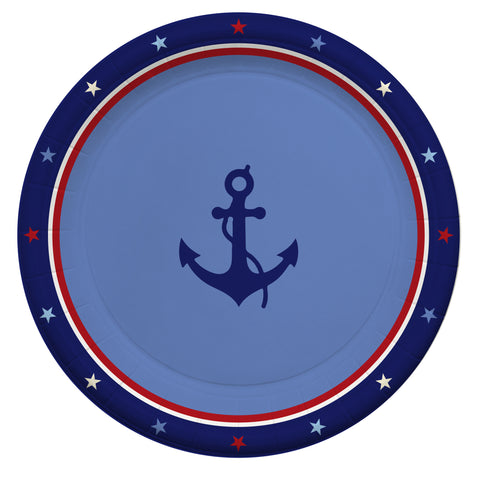 Summer Anchors Aweigh Dinner Plate 9