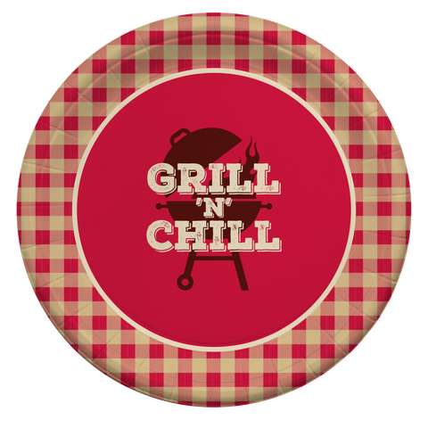 Summer Grill N Chill Dinner Plate 9
