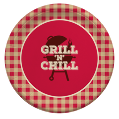 Summer Grill N Chill Dinner Plate 9