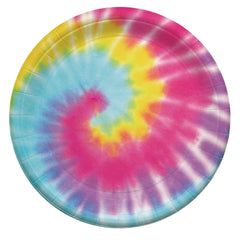 Tie Dye Party Dinner Plate 9