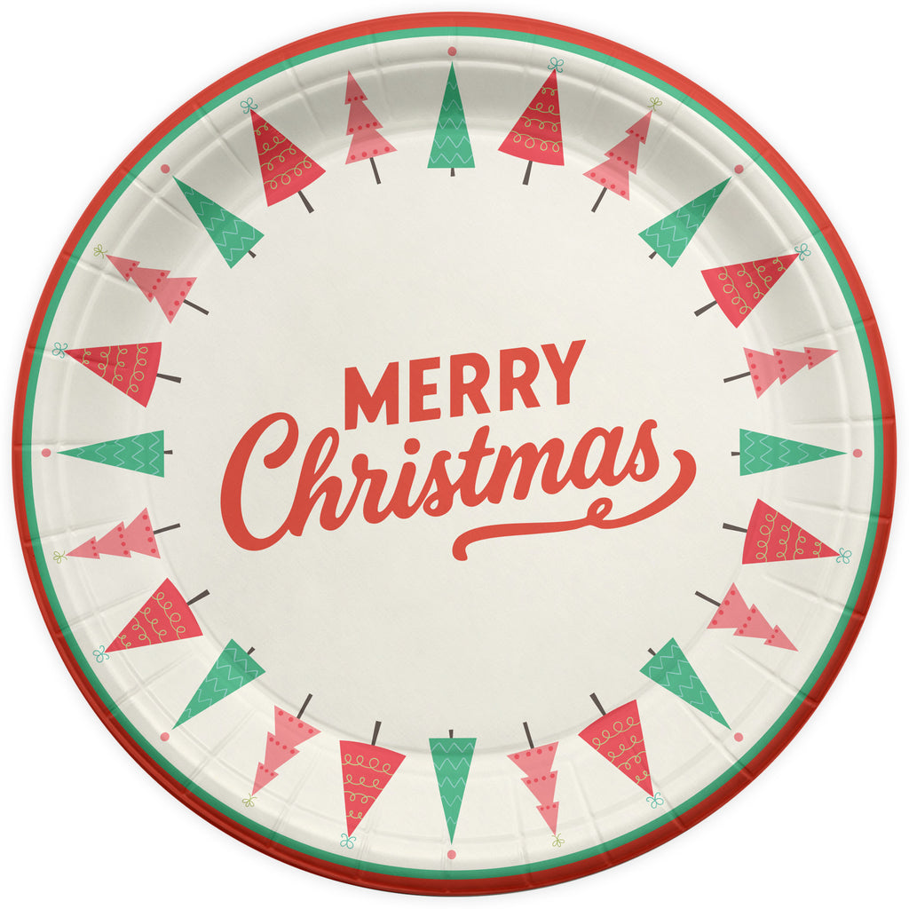 Modern Christmas Dinner Plate 9