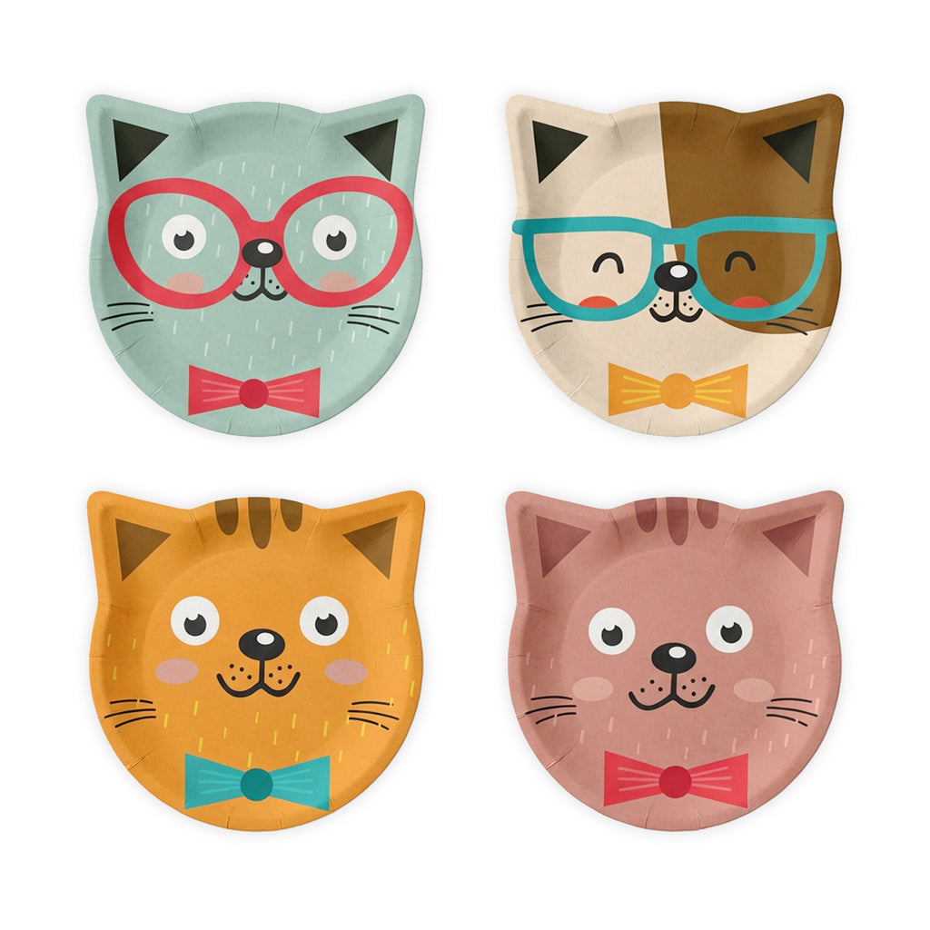 Cat Party Shape Dinner Plate 9