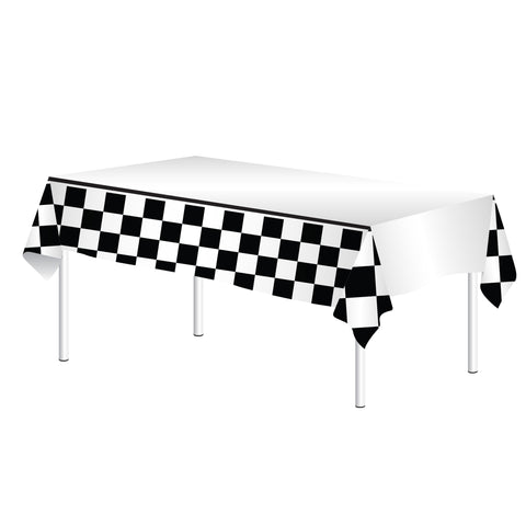 Racing Black and White Tablecover