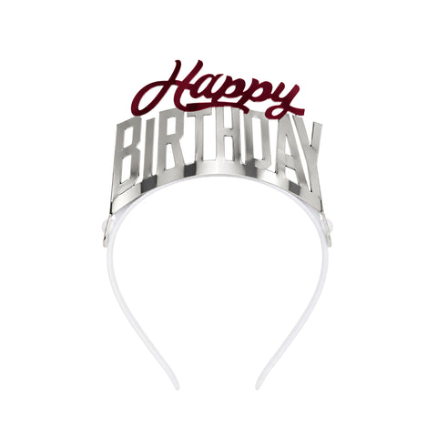 Vintage Happy Birthday Headband
