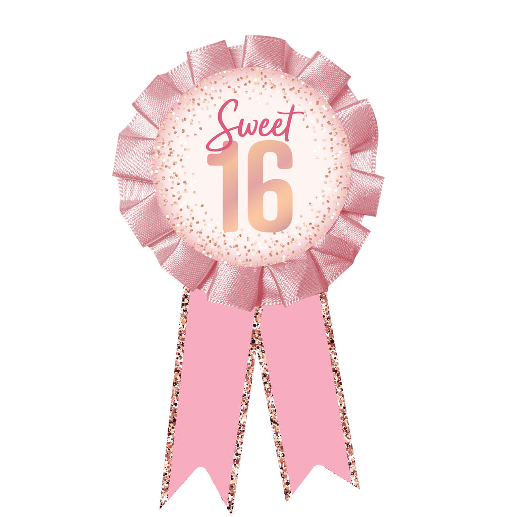 Blush Sweet 16 Wearable Ribbon