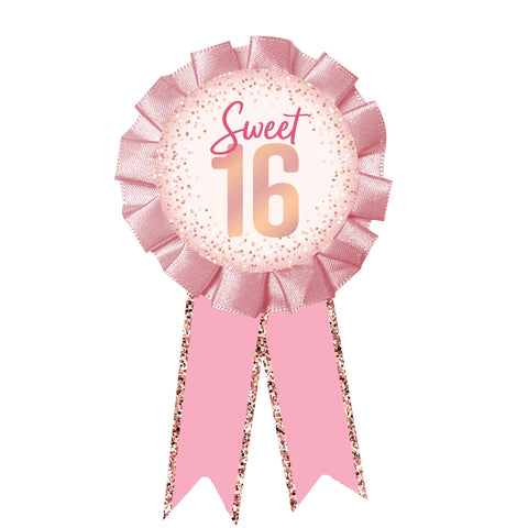 Blush Sweet 16 Wearable Ribbon