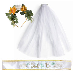 Love Always Sash & Veil Set