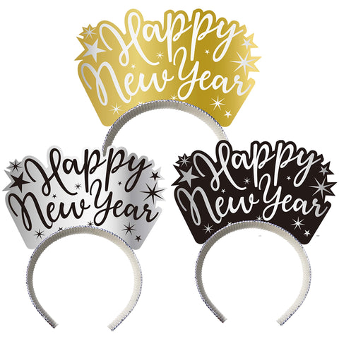 NYE Paper Tiaras, 3pk