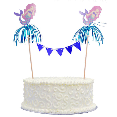 Cake Bunting – Mermaid Theme