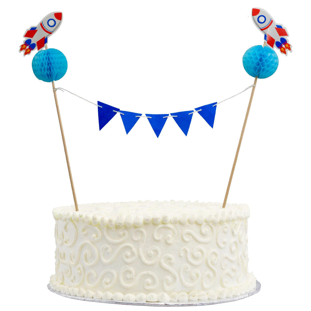 Cake Bunting – Space Theme