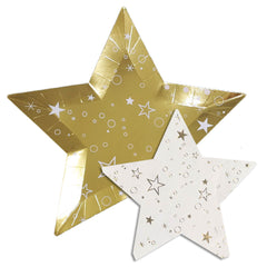 Gold Star Shaped Paper Napkins (16-pack)